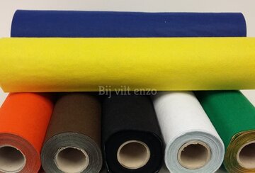 Plakvilt van de rol 45 cm breed Plakvilt van de rol 45 cm breed