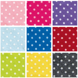 Vilt met Stippen Vilt met Stippen