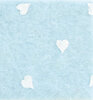 Licht Blauw Vilt met hartjes Bij vilt enzo
