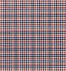 Vilt tartan ruit Blauw- Rood Bij vilt enzo