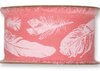 Band met verenprint flamingo Bij vilt enzo
