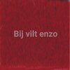 Wolvilt lapje 20 x 30 cm Bordeaux (warm) rood