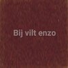 Wolvilt 20 x 30 cm Bruin