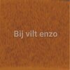 Wolvilt 20 x 30 cm Roodbruin
