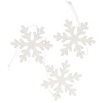 sneeuwvlokhanger hout Bij vilt enzo