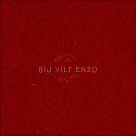 Knutselvilt Lapje Donker roodBij vilt enzo