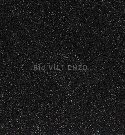 Glittervilt Zwart Bij vilt enzo