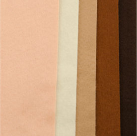 Viltpakket 1 Bruin Bij vilt enzo