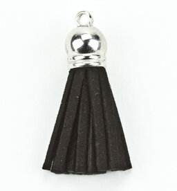 Kwastje - Tassel Suede look Bij vilt enzo