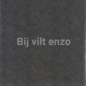 Wolvilt lapje 20 x 30 cm Antraciet