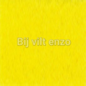 Wolvilt 20 x 30 cm Geel