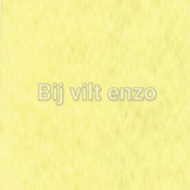 Wolvilt 20 x 30 cm Zacht Geel