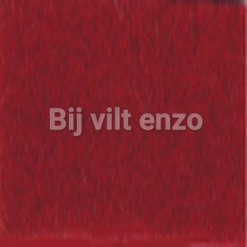 Wolvilt lapje 20 x 30 cm Bordeaux (warm) rood