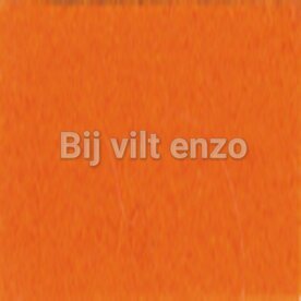 Wolvilt 20 x 30 Oranje