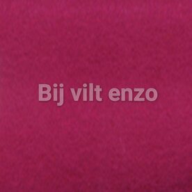 Wolvilt 20 x 30 cm Framboos