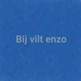 Wolvilt 20 x 30 cm Koningsblauw