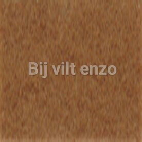 Wolvilt 20 x 30 cm Kameelbruin