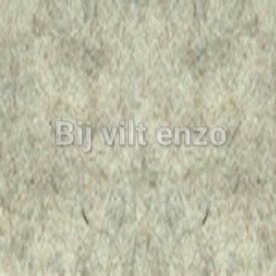 Wolvilt 20 x 30 cm Gem&ecirc;leerd Licht Beige
