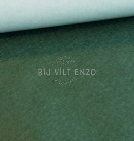 Plakvilt antiek groen 45 of 90 cm breed  - BIJ VILT ENZO