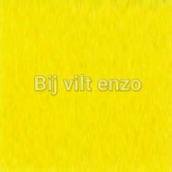 3mm Dik Wolvilt Geel - Bij vilt enzo