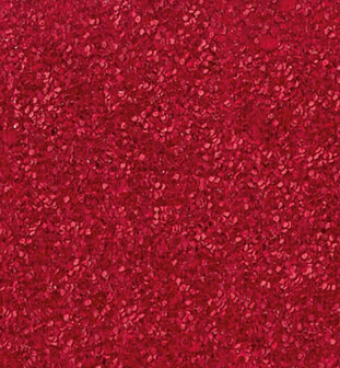 Kunstleer Glitter Rood Bij vilt enzo