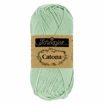 Scheepjes Catone 402 Silver Green Bij vilt enzo