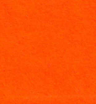 Vilt XL Neon Oranje Bij vilt enzo