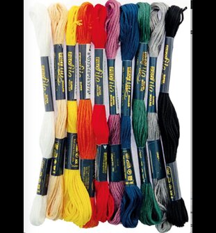 Borduurgaren set Mix Bij vilt enzo