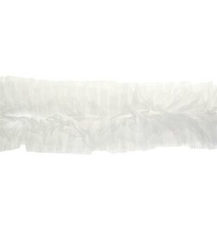 Tulle ruche Band Wit Bij vilt enzo