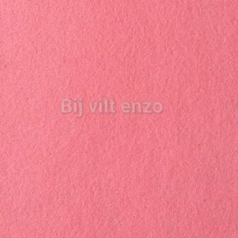 Wolvilt 20 x 30 cm Roze