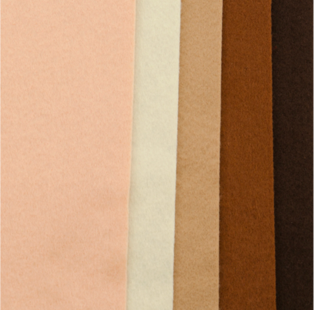 Viltpakket 1 Bruin Bij vilt enzo