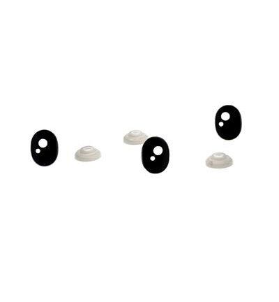 Veiligheidsoogjes Ovaal 12mm Bij vilt enzo