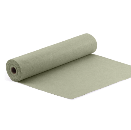 Rol vilt Zacht grijsgroen Bij vilt enzo