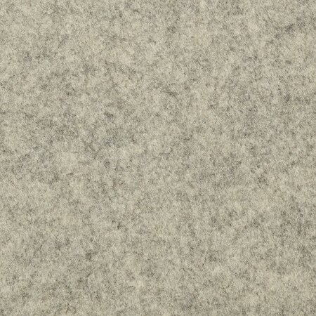 Dik vilt trend schelpwit gemeleerd