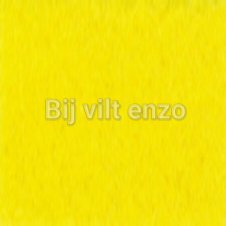 Wolvilt 20 x 30 cm Geel