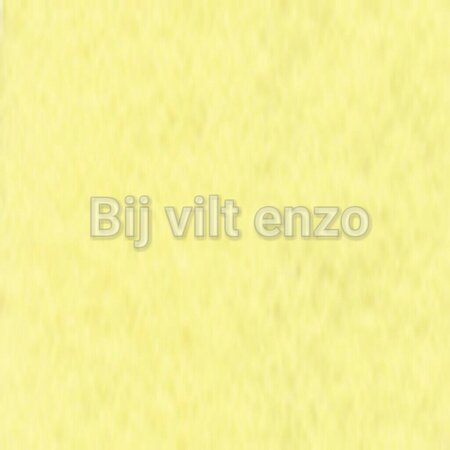 Wolvilt 20 x 30 cm Zacht Geel