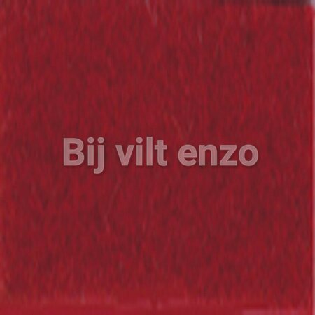 Wolvilt lapje 20 x 30 cm Bordeaux (warm) rood