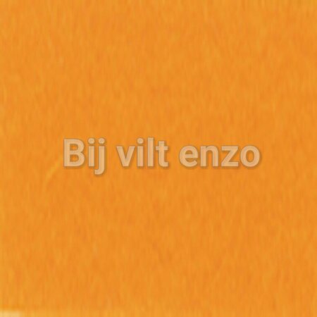 Wolvilt 20 x 30 cm Licht Oranje