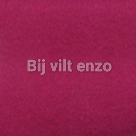 Wolvilt 20 x 30 cm Framboos