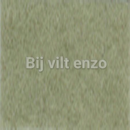 Wolvilt 20 x 30 cm Grijsgroen