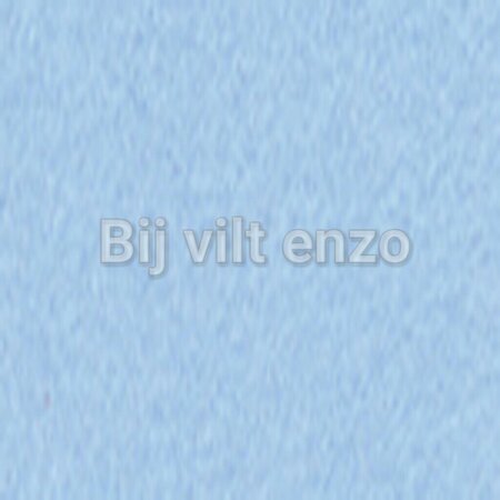 Wolvilt 20 x 30 cm Heel Zacht Blauw