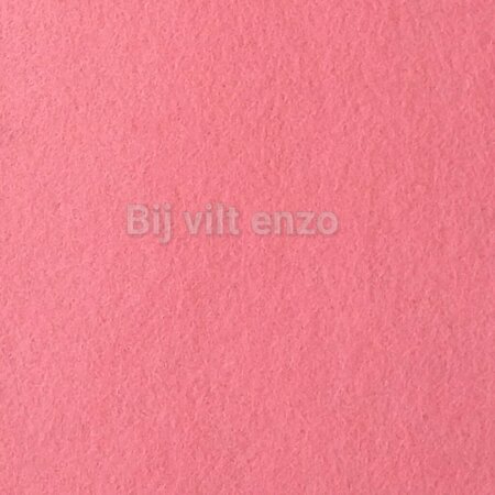 Wolvilt 20 x 30 cm Roze
