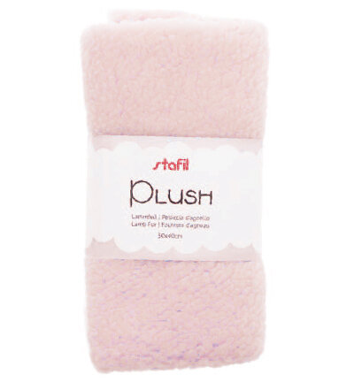 Lamsvel Plush Roze Bij vilt enzo