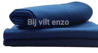 Acryl vilt blauw