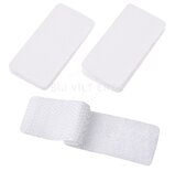 Klittenband Recht WIT 15 stuks