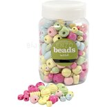 Houten Kralen Pastel kleuren