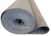3 mm dik Vilt Midden Grijs per meter - 90 cm breed