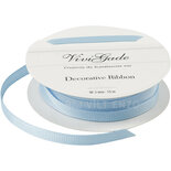 Decoratie Lint Licht Blauw 6mm - 15 meter