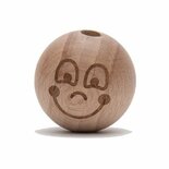 2 Kralen voor Gelukspoppetjes 25 mm - Lotte