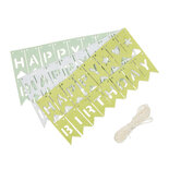 Vilt Slinger Happy Birthday Groen